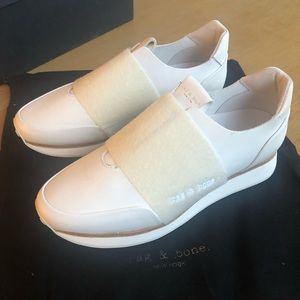 Rag and bone cream Dylan elastic runner